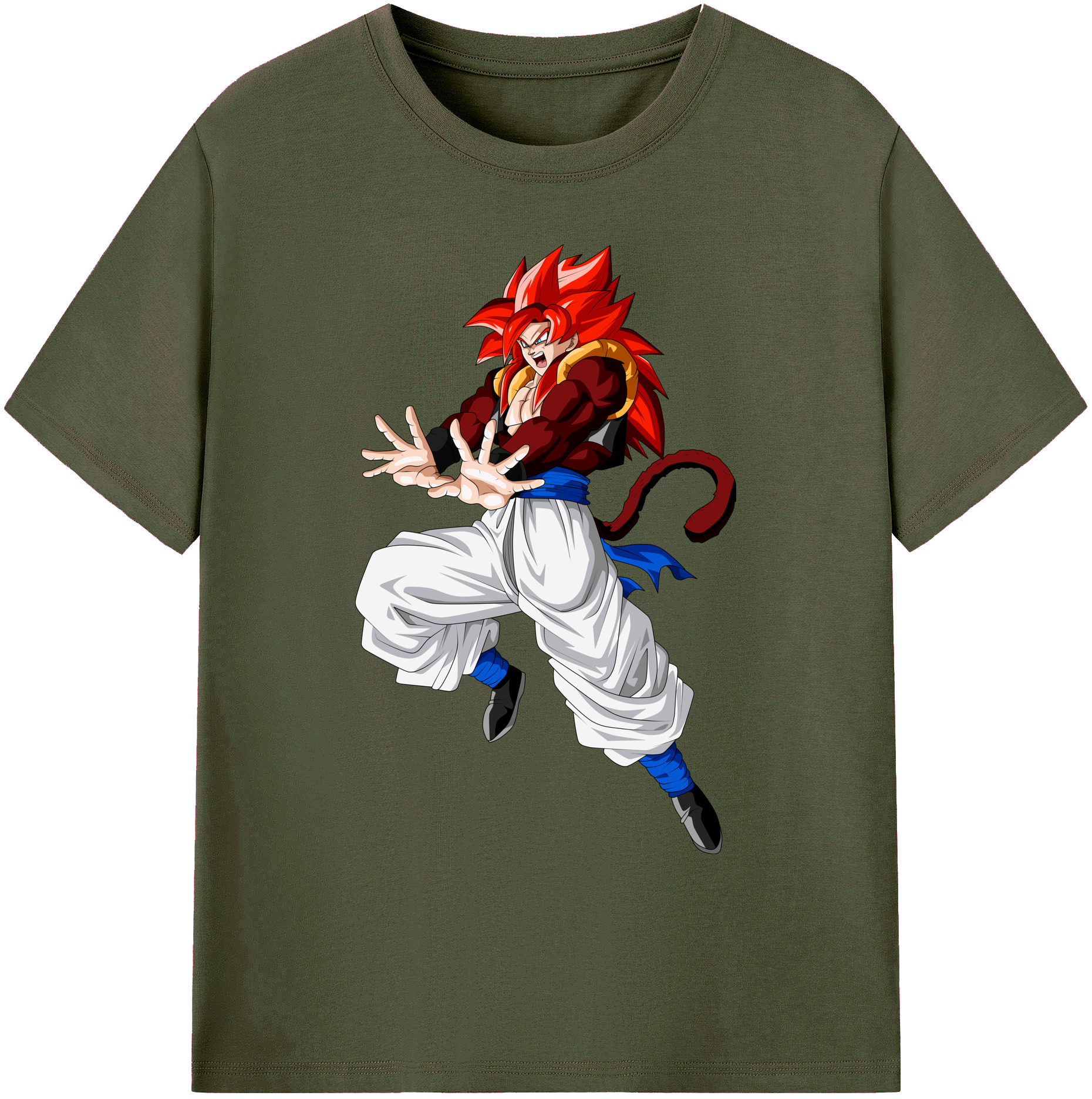 （画像用） ドラゴンボール 孫悟空（そん ごくう）Son Goku カカロット DRAGON BALL Kakarotto 綿100％ メンズ半袖Tシャツ｜肌触りやわらか＆通気性